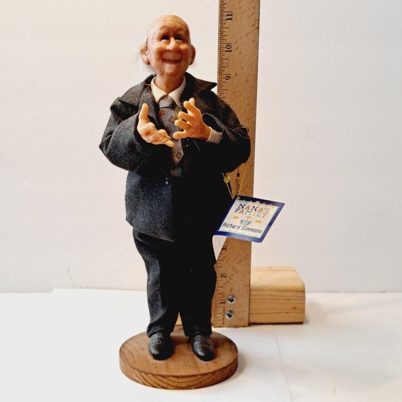 Vintage Richard Simmons Nana's Family Uncle Jake Doll In Suit 11" Figure - Picture 1 of 9